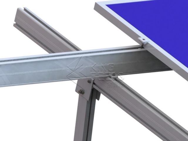 Sistema de montaje en tierra de paneles solares