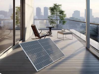 Balcony solar system