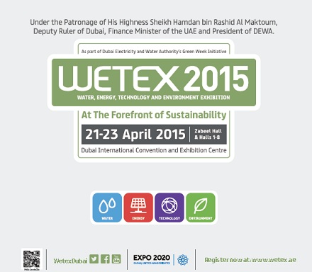 kingfeels visitará la exhibición wetex 2015 en dubai, EAU (del 21 al 23 de abril)
