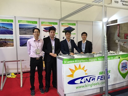 the green expo 2015 en la ciudad de mexico- kingfeels stand no.:109

